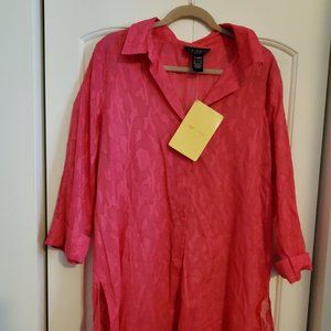 New Dialogue Women Blouse, Pale Pink, XL